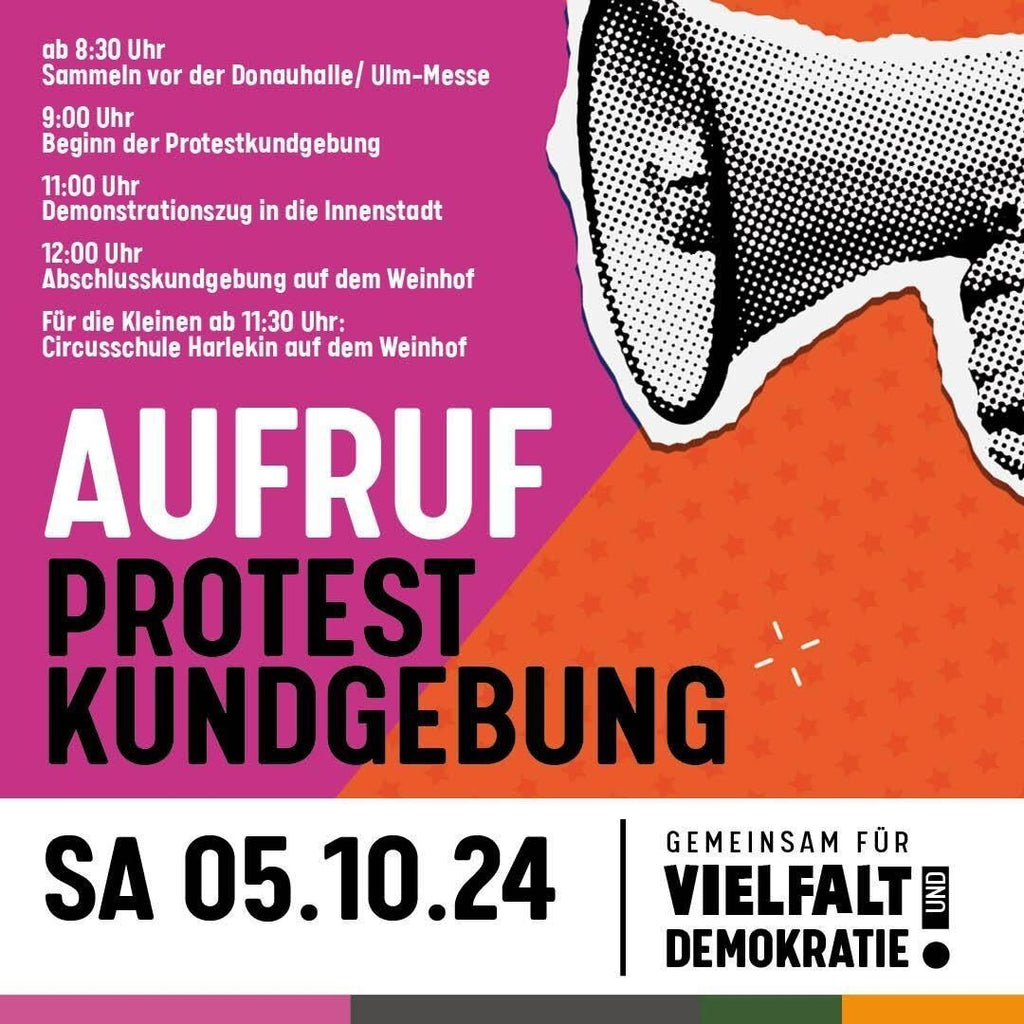 Klare Kante zeigen: Demo gegen Rechts & nachhaltige Highlights im Oktober! ✊